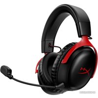 Наушники HyperX Cloud III Wireless (черный/красный)