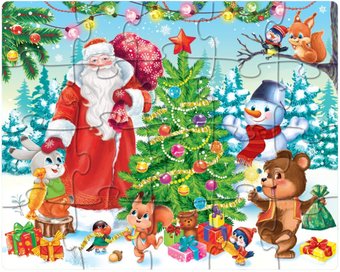 Пазл Puzzle Time Встречаем Новый год 9570120