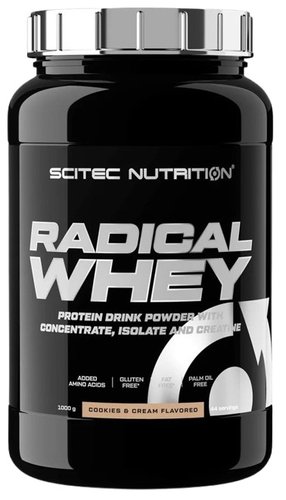 Протеин комплексный Scitec Nutrition Radical Whey (шоколад, 1000г)
