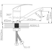 Смеситель Econoce EC0650