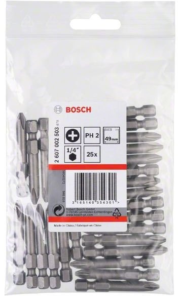 

Набор бит Bosch 2607002503 (25 предметов)