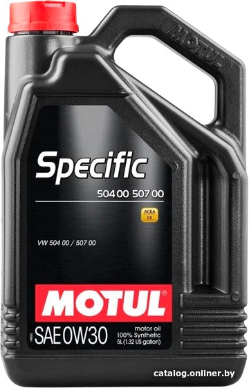Моторное масло Motul Specific 504 00 507 00 0W-30 5л