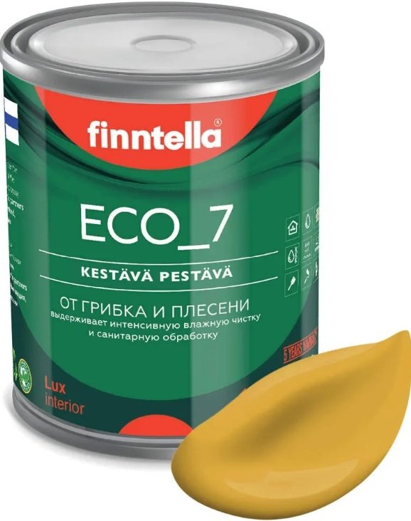 

Краска Finntella Eco 7 Okra F-09-2-1-FL113 0.9 л (желто-красный)
