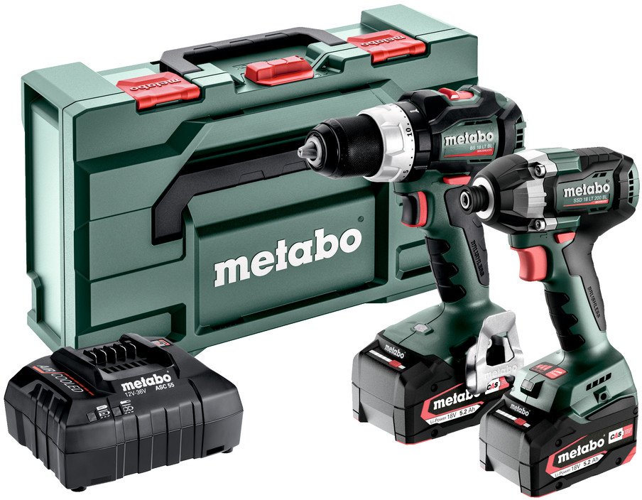 

Metabo Combo Set 2.8.4 18V 685196000 (шуруповерт, винтоверт, 2 АКБ, кейс)