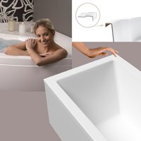 Ванна Lauter Oasis 190х90 21203090 (с ножками и лицевым черным экраном)