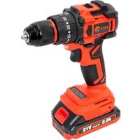 Ударная дрель-шуруповерт Edon UAD-21PBL (с 2-мя АКБ, кейс)