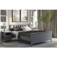 Кровать Mio Tesoro Сага 140x200 2.08.04.060.4 (серый)