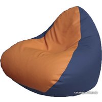 Кресло-мешок Flagman Relax P2.3-87 (оранжевый, синий)