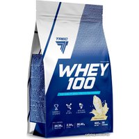 Протеин сывороточный (концентрат) Trec Nutrition Whey 100 (ваниль, 900 г)