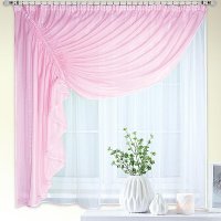 Тюль Nivasan Ромео 280x170 левая RM (розовый)