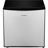 Однокамерный холодильник Hyundai CO0502 (серебристый/черный)