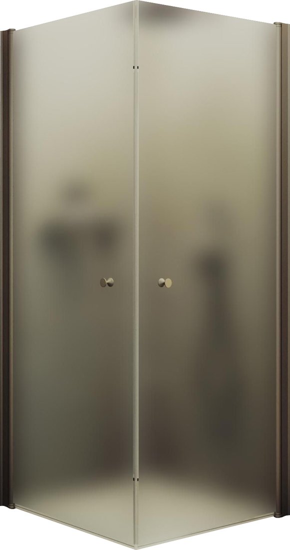 

Душевой уголок MaybahGlass MGY-1294-2 (сатин стекло/бронзовый)