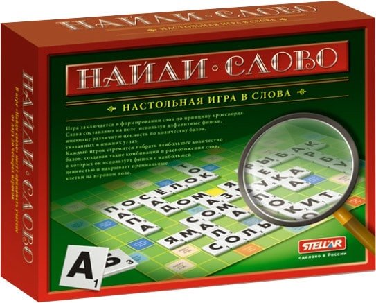 

Настольная игра Stellar Найди слово 01118