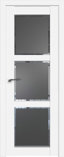 ProfilDoors 2.13U L 50x200 (аляска, стекло square графит)