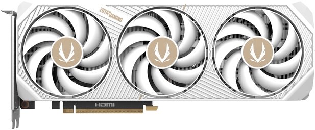 

Видеокарта ZOTAC Gaming GeForce RTX 5070 AMP White Edition ZT-B50700FQ-10P