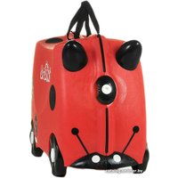 Чемодан-спиннер Trunki Божья коровка (красный)