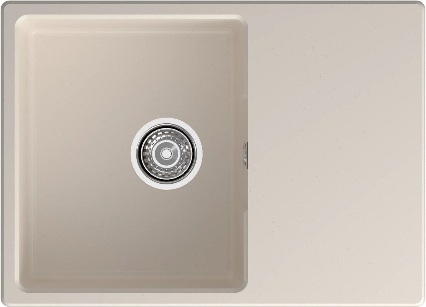 

Кухонная мойка GranFest GF-Urban-668L (белый)