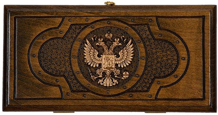 

Шашки/нарды Mirzoyan Герб РФ 3 am035-3