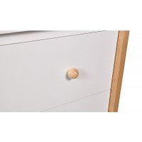 Детский комод Polini Kids Simple 3501 0002769.31 (белый/натуральный)