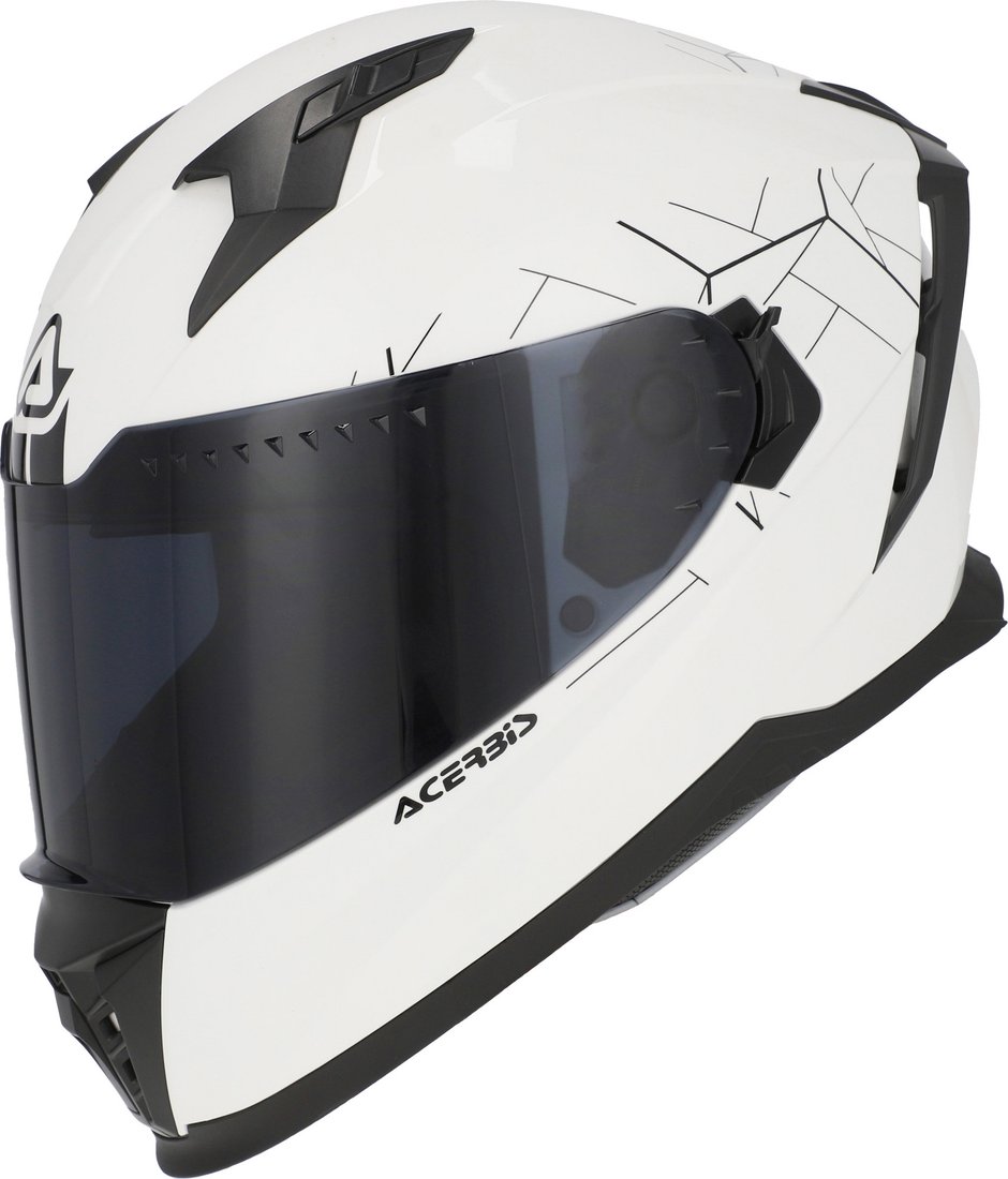 Мотошлем Acerbis X-Way 0025402.030.061 (XS, белый)
