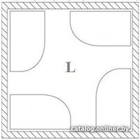 Ванна 1AcReal Мадрид 170х95 L