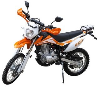 

Мотоцикл Racer Enduro RC200GY-C2 (оранжевый)