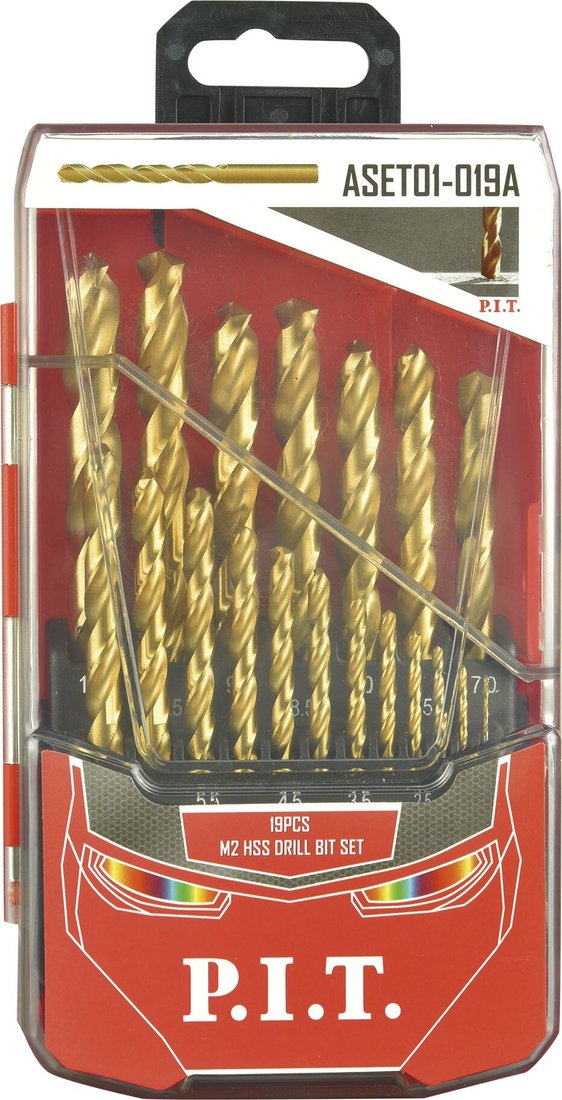 

Набор сверл P.I.T. ASET01-019A
