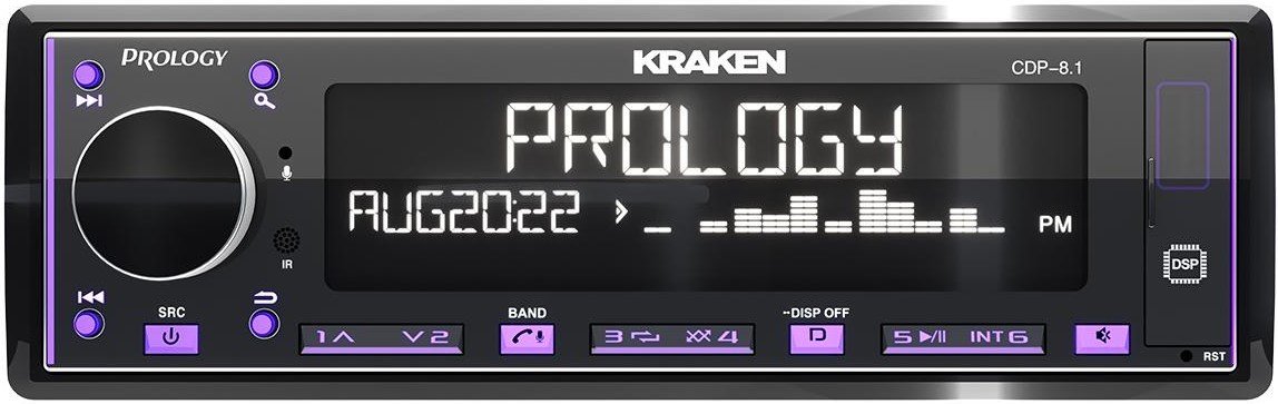 

USB-магнитола Prology CDP-8.1 Kraken