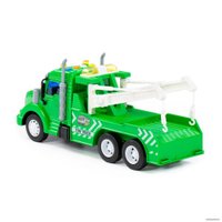 Автомобиль с краном Полесье Профи 86594 (зелёный)