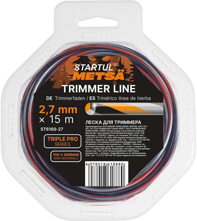 

Леска для триммера Startul ST6160-27