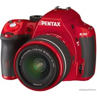 Зеркальный фотоаппарат Pentax K-50 Kit DA 18-55mm WR