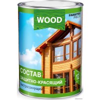 Пропитка Farbitex Profi Wood Состав защитно-красящий быстросохнущий 0.75 л (красное дерево)