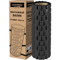 Массажный ролик-валик Daswerk 680021 (черный)