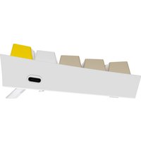 Клавиатура Redragon Fizz (Redragon Red, белый/бежевый)