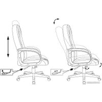 Офисное кресло Бюрократ T-898AXSN (светло-голубой 38-405)