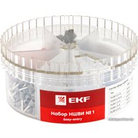 Набор наконечников для кабеля EKF PROxima Nabor-nshvi-1 (400 шт)