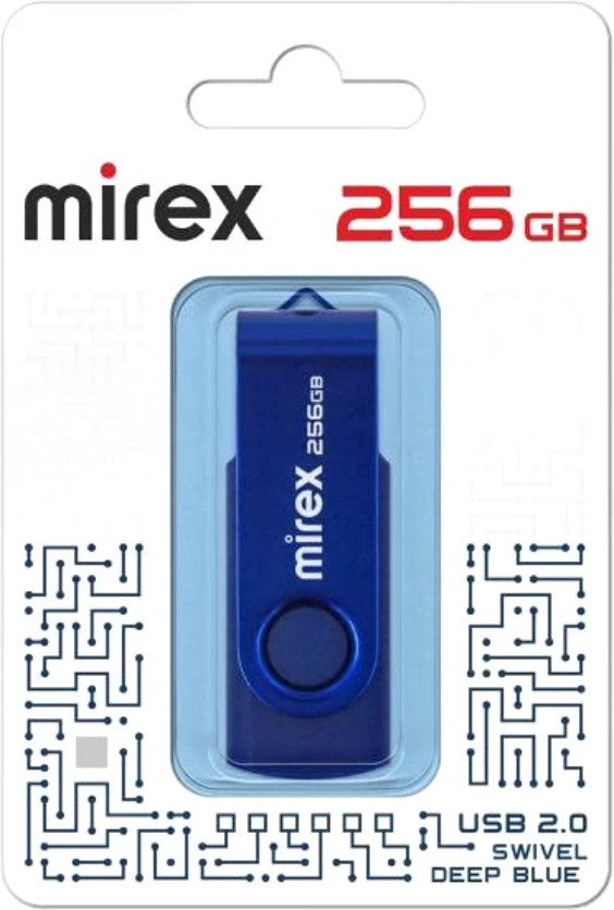 

USB Flash Mirex Color Blade Swivel 2.0 256GB 13600-FMUSB256