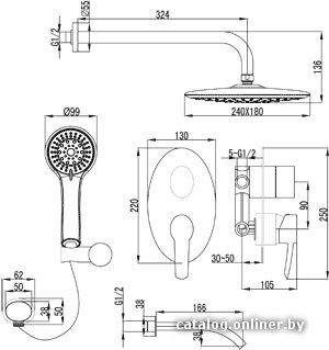 Смеситель Lemark ATLANTISS LM3222C
