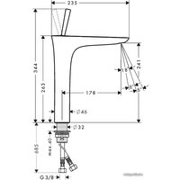 Смеситель Hansgrohe PuraVida 15072400