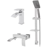 Смеситель Grocenberg GB1007 (белый хром)