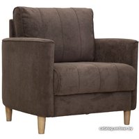 Интерьерное кресло Нижегородмебель Лора ТК 331 (ультра стоун серо-коричневый/бежевый)