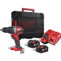 Ударная дрель-шуруповерт Milwaukee M18 BLPD2-502X 4933464517 (с 2-мя АКБ 5 Ач, кейс)
