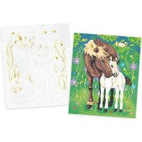 Картина по номерам Janod Hachette Лошади J07953