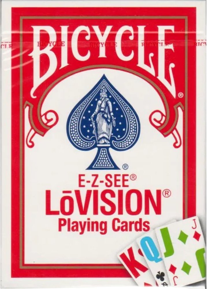 Игральные карты Bicycle Lovision Red 1001017-r