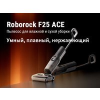 Вертикальный моющий пылесос Roborock Wet and Dry Vacuum Cleaner F25 Ace WD5M2A512-02 (с русской озвучкой)