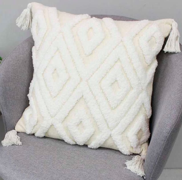 

Чехол на подушку Matex Tufted ALEX-024 (теплый белый)