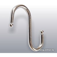 Крючок мебельный Lemax на рейлинг с шариком (хром)