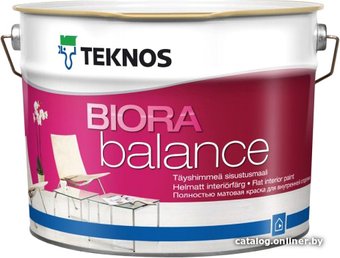 Краска Teknos Biora Balance 9л (база 3)