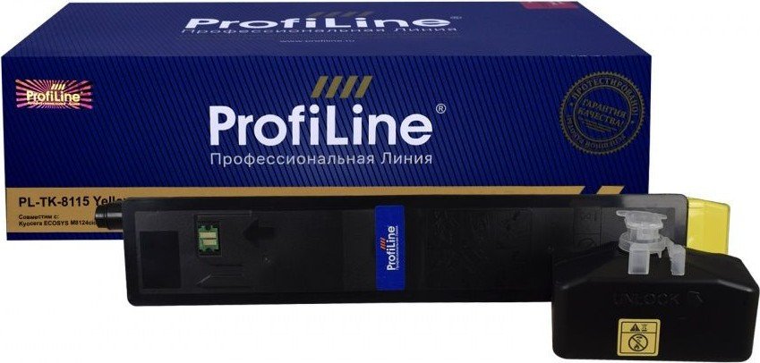 

Картридж ProfiLine PL-TK-8115Y-Y (аналог Kyocera TK-8115Y)