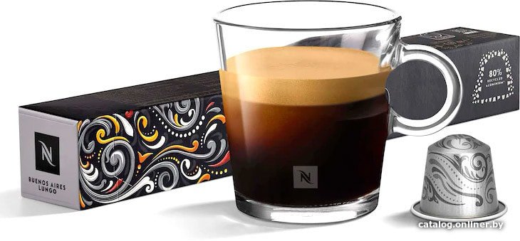 Кофе в капсулах Nespresso Buenos Aires Lungo 10 шт